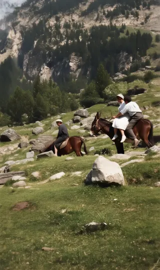 Les petits anes de Gavarnie